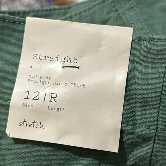 NWT straight,mid rise pants - Picture 7 of 7
